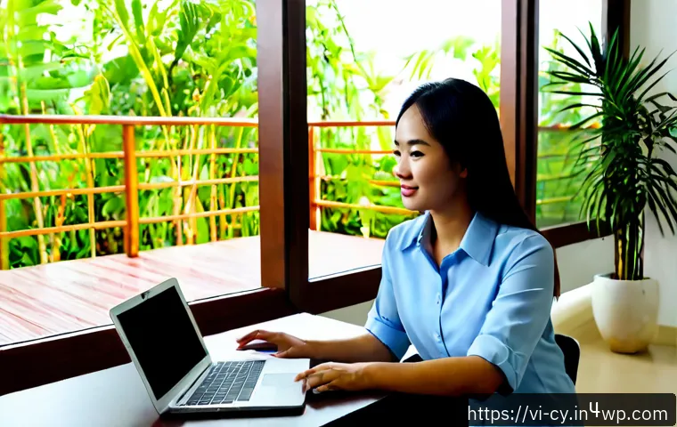 프리랜서로서의 신뢰 구축을 위한 팁 - Photorealistic Vietnamese freelance consultant in a neat modern home office in Ho Chi Minh City, cal...